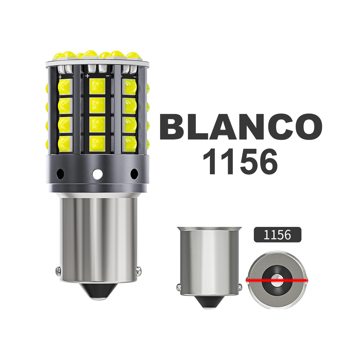 1156 44 LED CREE BLANCO