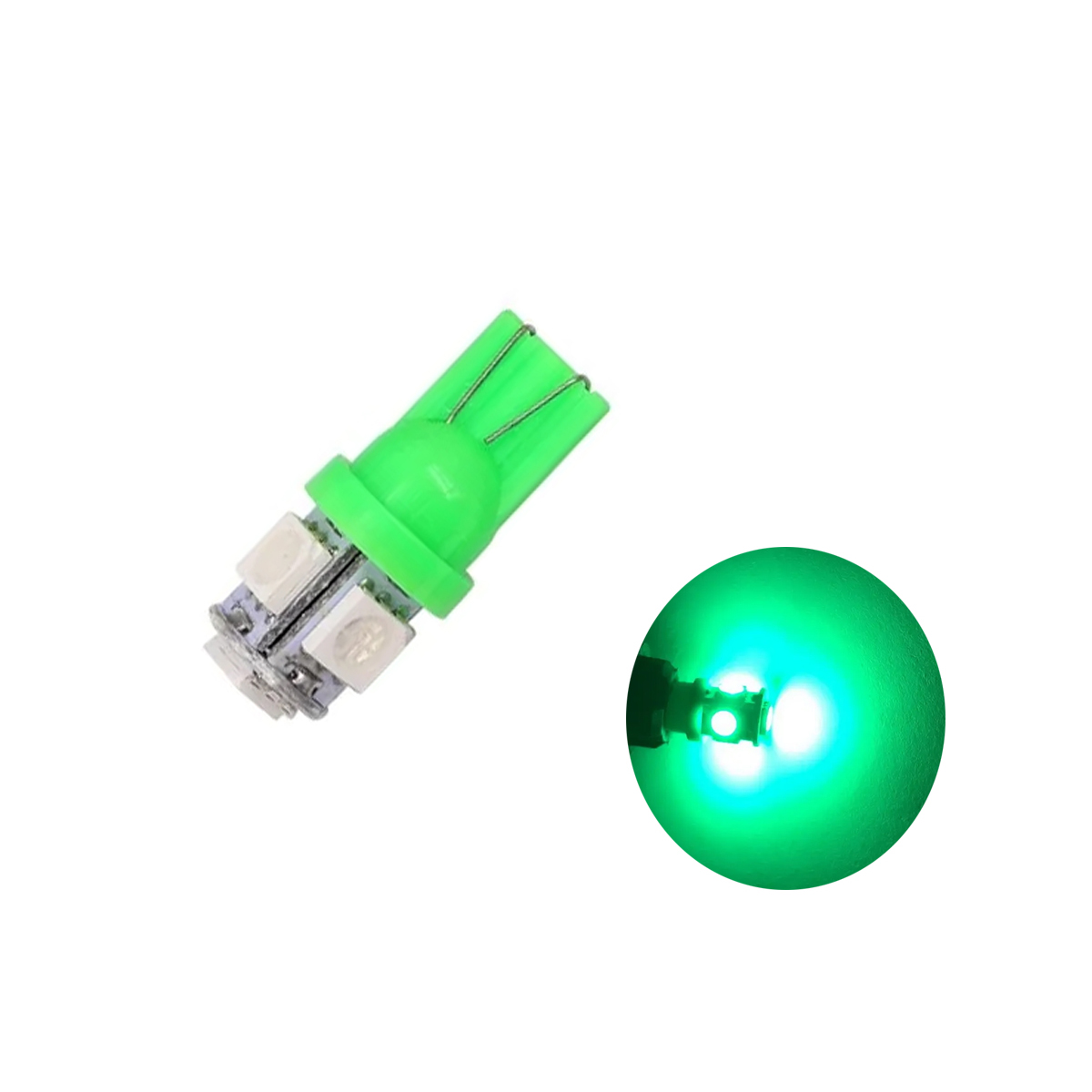 T10 5LED VERDE