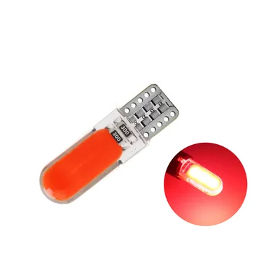 T10 12 LED ROJO (Silicon)