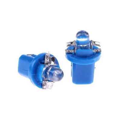 T5 LED 360° AZUL CON SOCATE